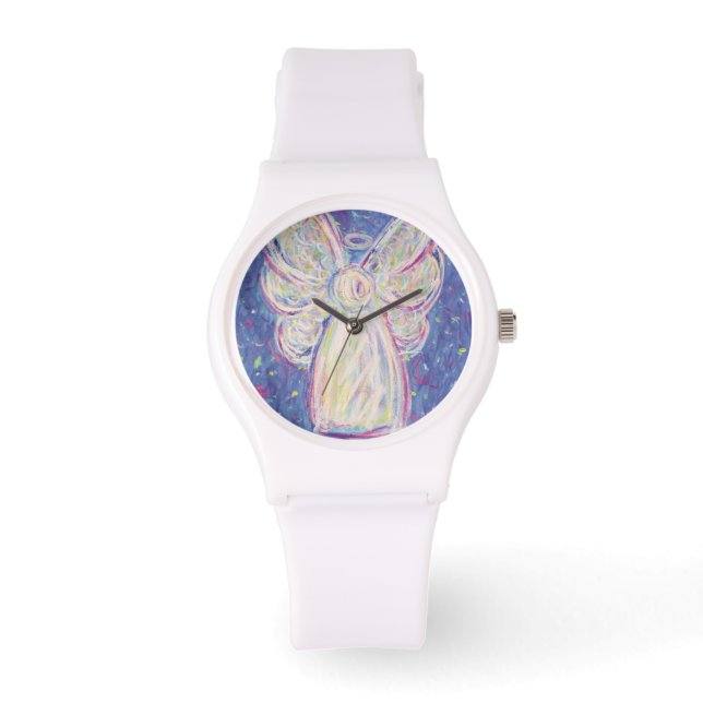 Montre Starry Night Guardian Angel Custom Watch Design (Recto)