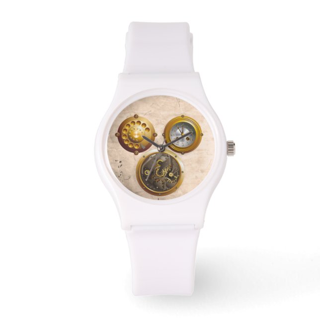 Montre Steampunk Uhr (Recto)