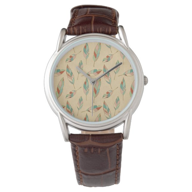 Montre Step de Southwest | Coral Feather (devant)