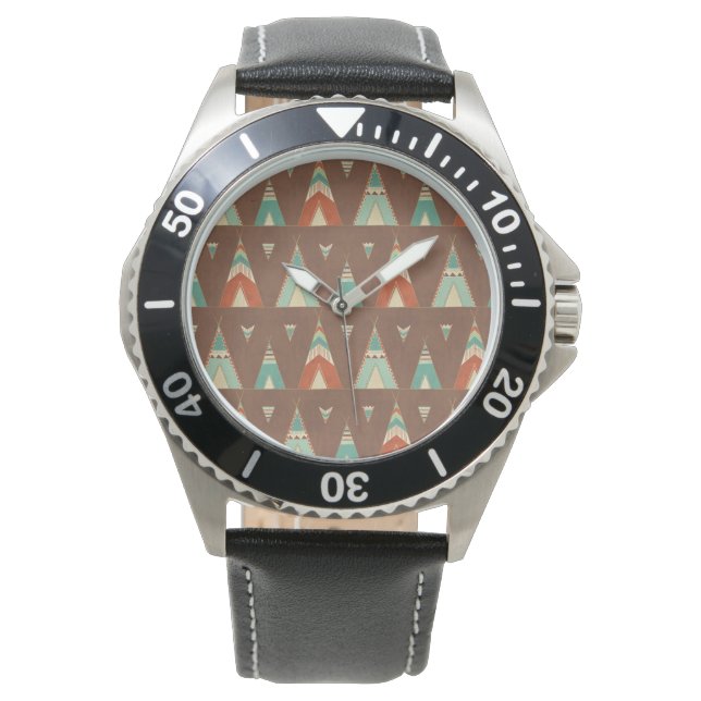 Montre Step de Southwest | Teal Teepee (devant)