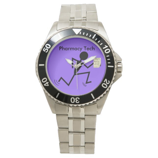 Montre Stickman de surveillance de la technologie de la p (devant)