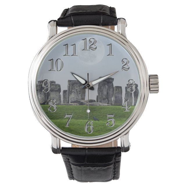 Montre Stonehenge Ancienne Histoire-amoureux du design Wa (devant)