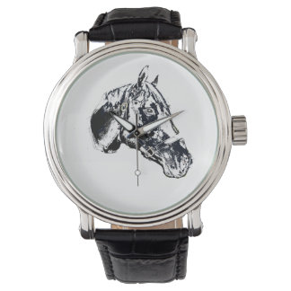 Montre style estampille