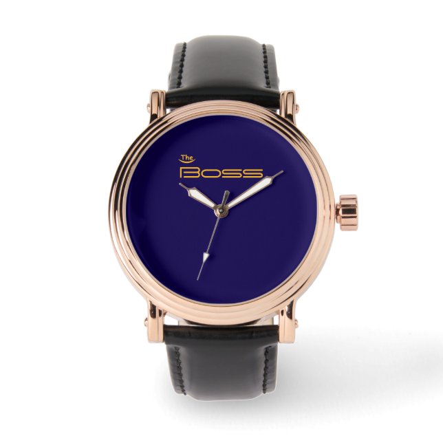 Montre Style Gold Le BOSS (Recto)