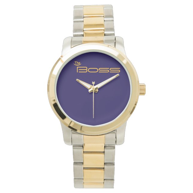Montre Style Gold Le BOSS (devant)
