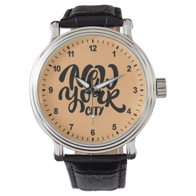 Montre Style New York (devant)