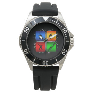 Montre Style urbain de badminton extraordinaire