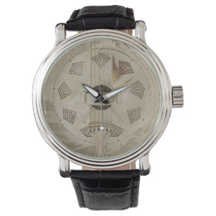 Montre Style vintage unique de guitare de visage antique