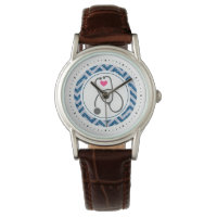 Stylish Grey Stethoscope Image et coeur rouge Infi