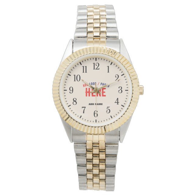 MONTRE STYLISH MODERNE CUTE ARGENT GOLDEN MARQUÉ NATUREL (devant)