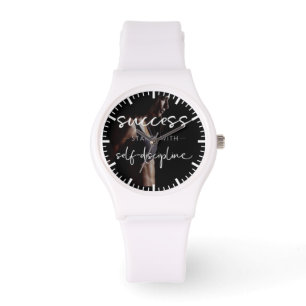 Montre Succès Et Discipline - Motivation De La Salle De S