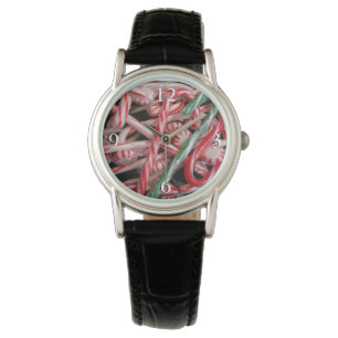 Montre Sucres de canne et menthe de Noël