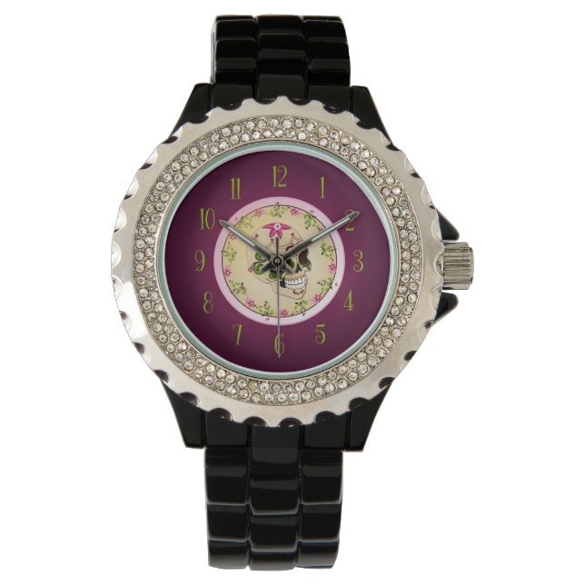 Montre Sugar Skull (devant)