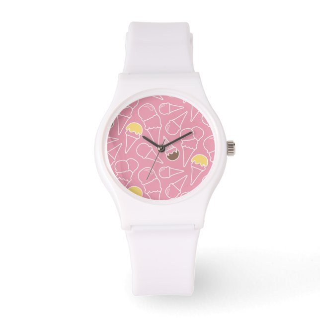 Montre Summer Ice Cream Pattern (Recto)