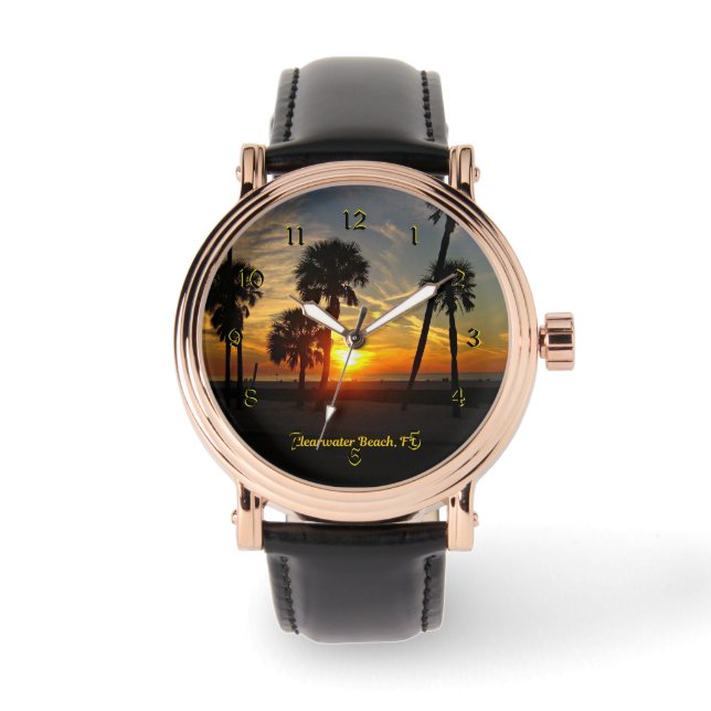 Montre Sunset de Clearwater Beach (Recto)