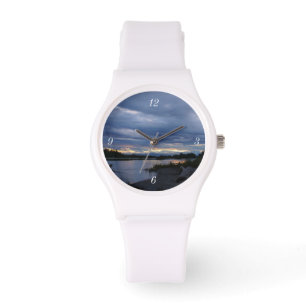 Montre Sunset de l'Alaska à minuit