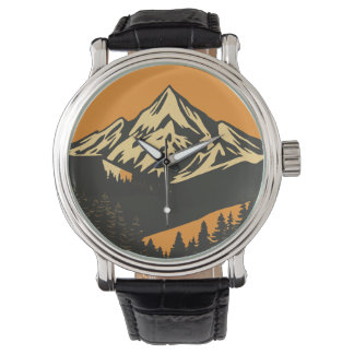 Montre Sunset vintage Mountain