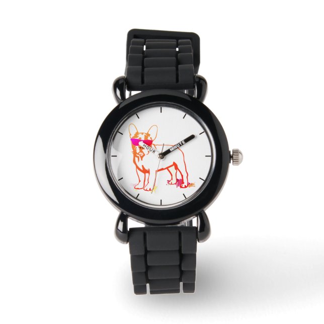 Montre Super Bouledogue Français (Recto)