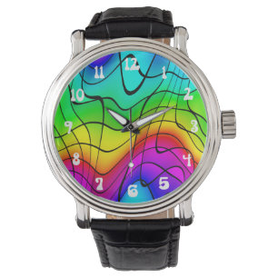 Montre Super Coloré Super Cool amusant
