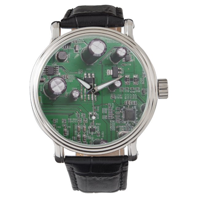 Montre Super Cool PCB View Wrist Watch (devant)
