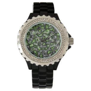 Montre Super Trippy Grungy Funky Abstrait Agender Pride