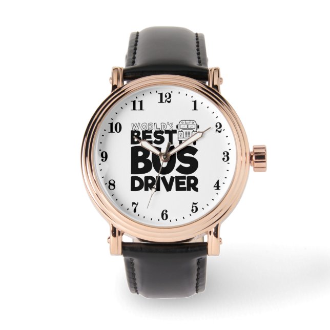 Montre Superbe art typographique pour le meilleur conduct (Recto)