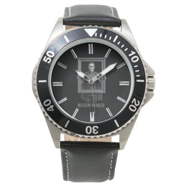 Montre Superhero en Acier Inoxydable (devant)