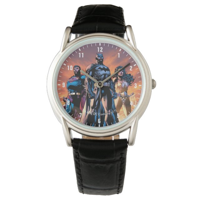 Montre Superman, Batman et Wonder Woman Trinity (devant)