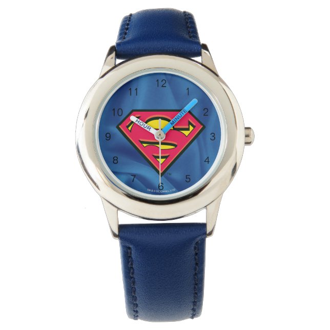 Montre Superman S-Shield | Logo classique (devant)