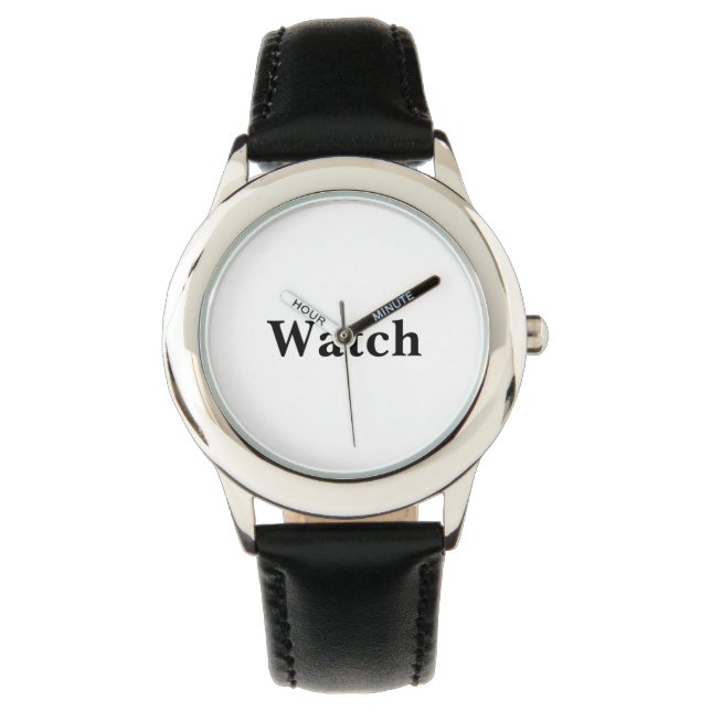 Montre Supprimer ce texte et ajouter votre propre concept (devant)