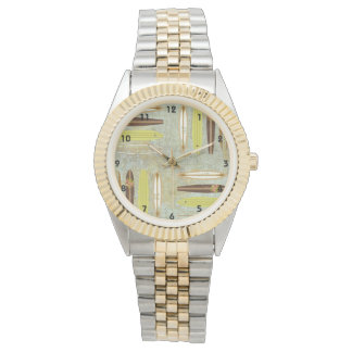 Montre Surfers Boardroom Surf Board Wall Clock