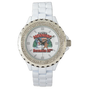 Montre Surprise du Bonhomme de Neige Rétro pour Noël 2025