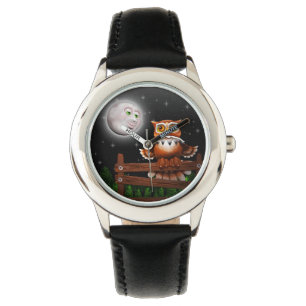 Montre Surreal Owl et Moon Watch
