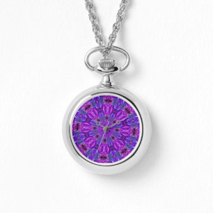 Montre Surveillance Abstraite violette