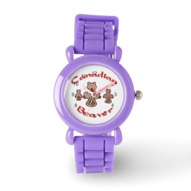Montre Surveillance canadienne du castor (Recto)