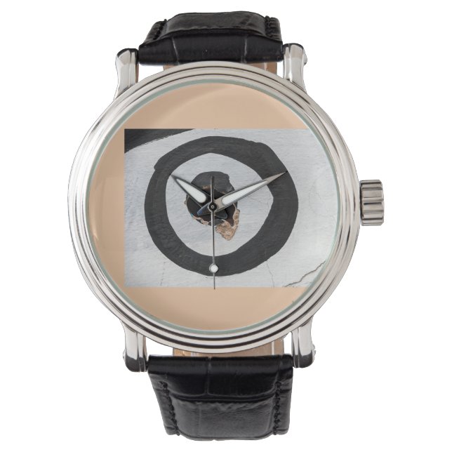 Montre surveillance cible des larmes (devant)