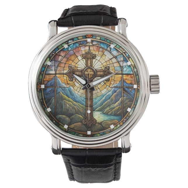 Montre Surveillance de croix (devant)