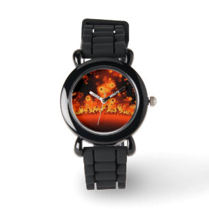 Montre Surveillance de fractales de la flamme solaire (en