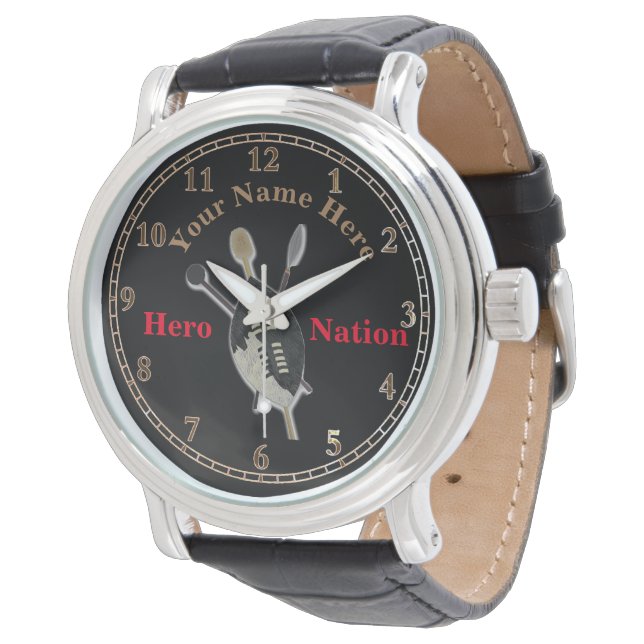 Montre Surveillance de la nation héroïque (Incliné)