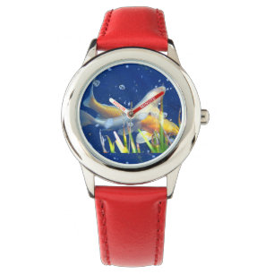 Montre surveillance de l'étang de koi