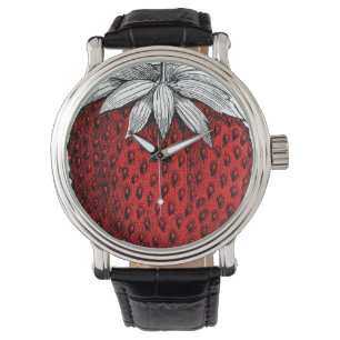 Montre Surveillance de l'heure des fraises