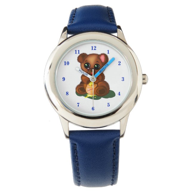 Montre Surveillance de l'ours mignon (devant)