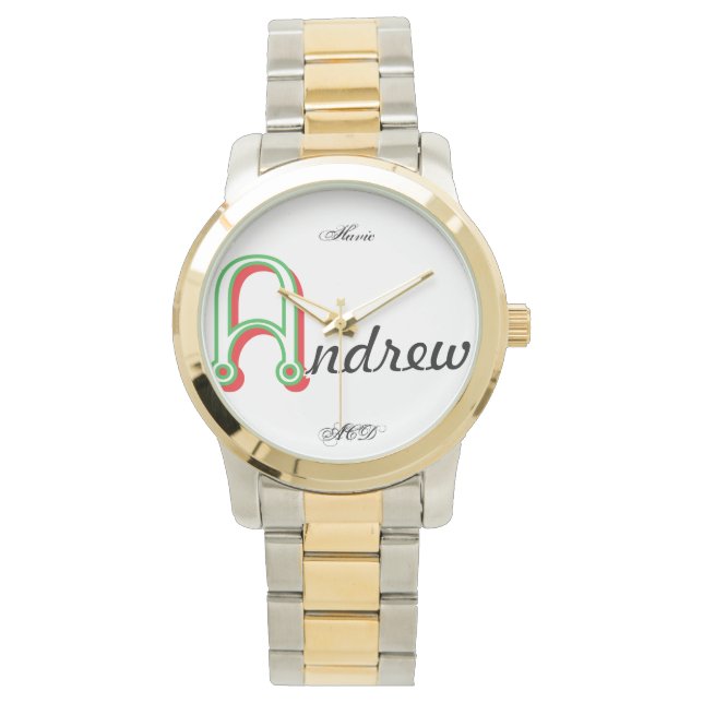 MONTRE SURVEILLANCE DE NOM : ANDREW HAVIC ACD (devant)
