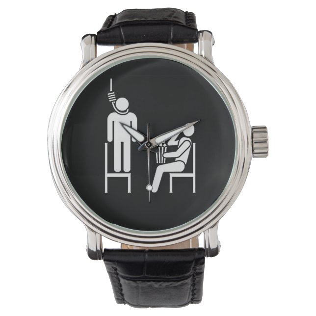 Montre surveillance de suicide (devant)