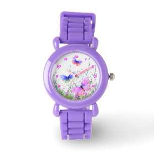 Montre Surveillance des papillons de printemps volants