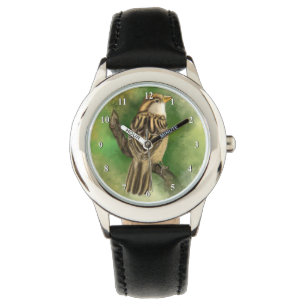 Montre Surveillance du Bruant Petit Oiseau