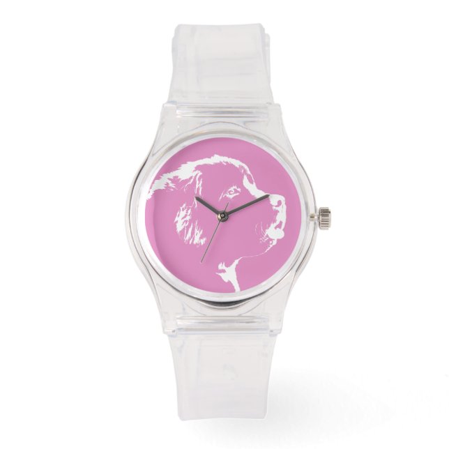 Montre Surveillance du chien de Terre-Neuve Surveillance  (Recto)