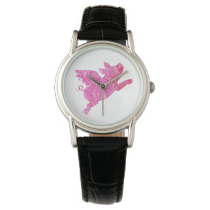 Montre Surveillance du cochon volant, bijouterie de cocho