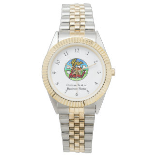 Montre Surveillance du logo personnalisé, pas de quantité