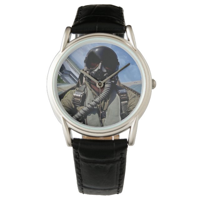 Montre Surveillance du pilote de chasse (devant)